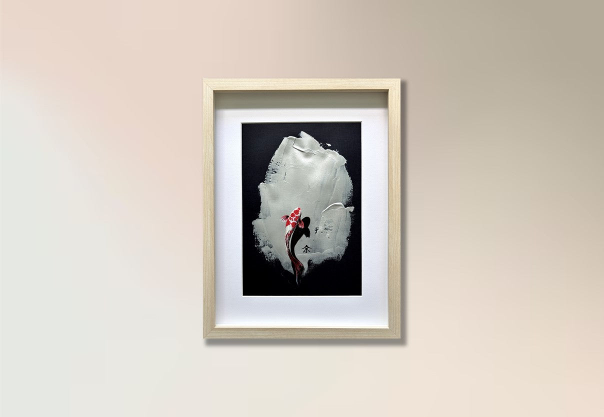 Crimson (framed)