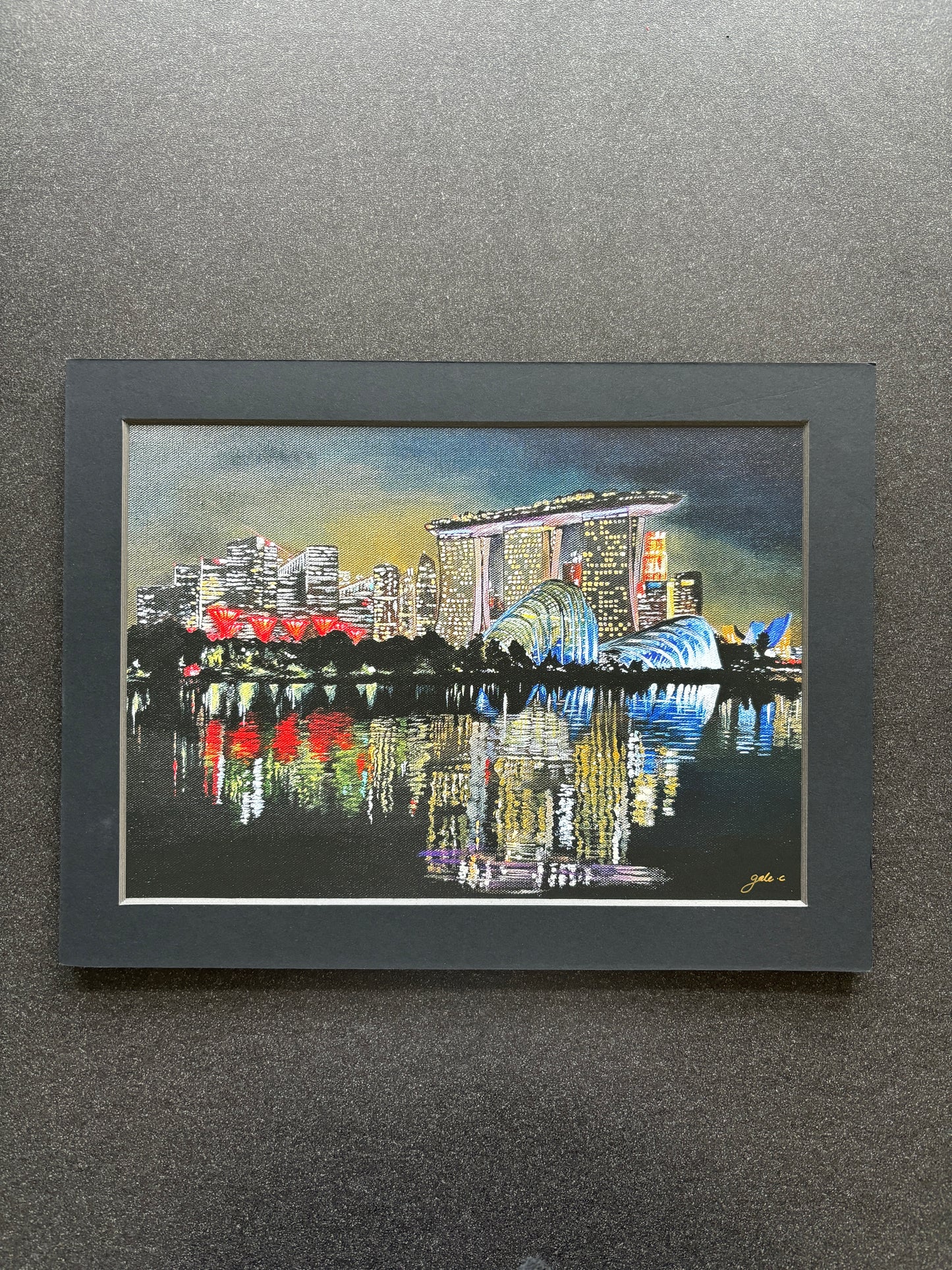 Print: Singapore (framed)