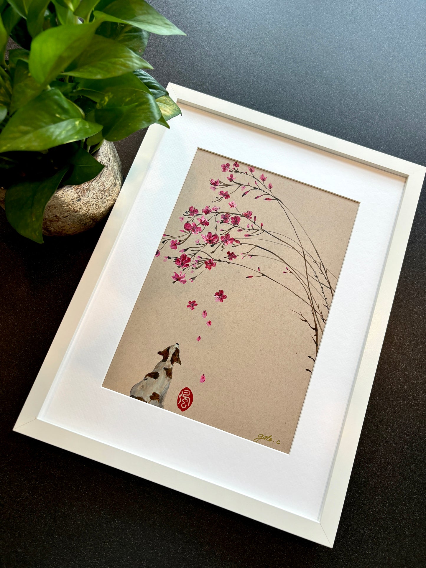 Petals of wonder (framed)
