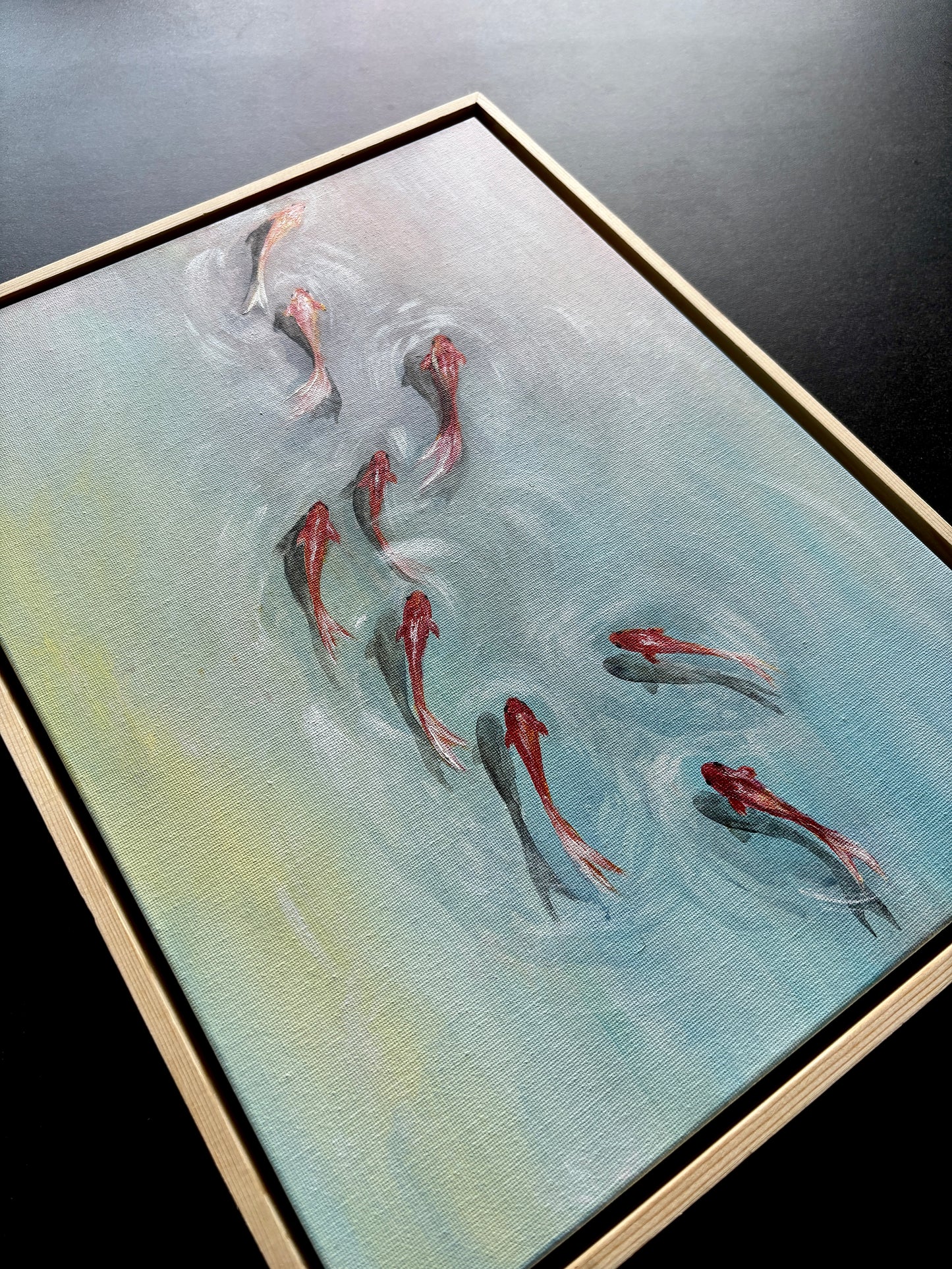 Pastel symphony (framed)