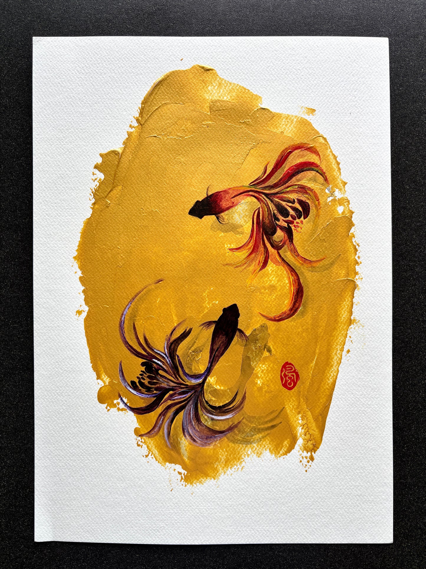 Soul mates II (framed)