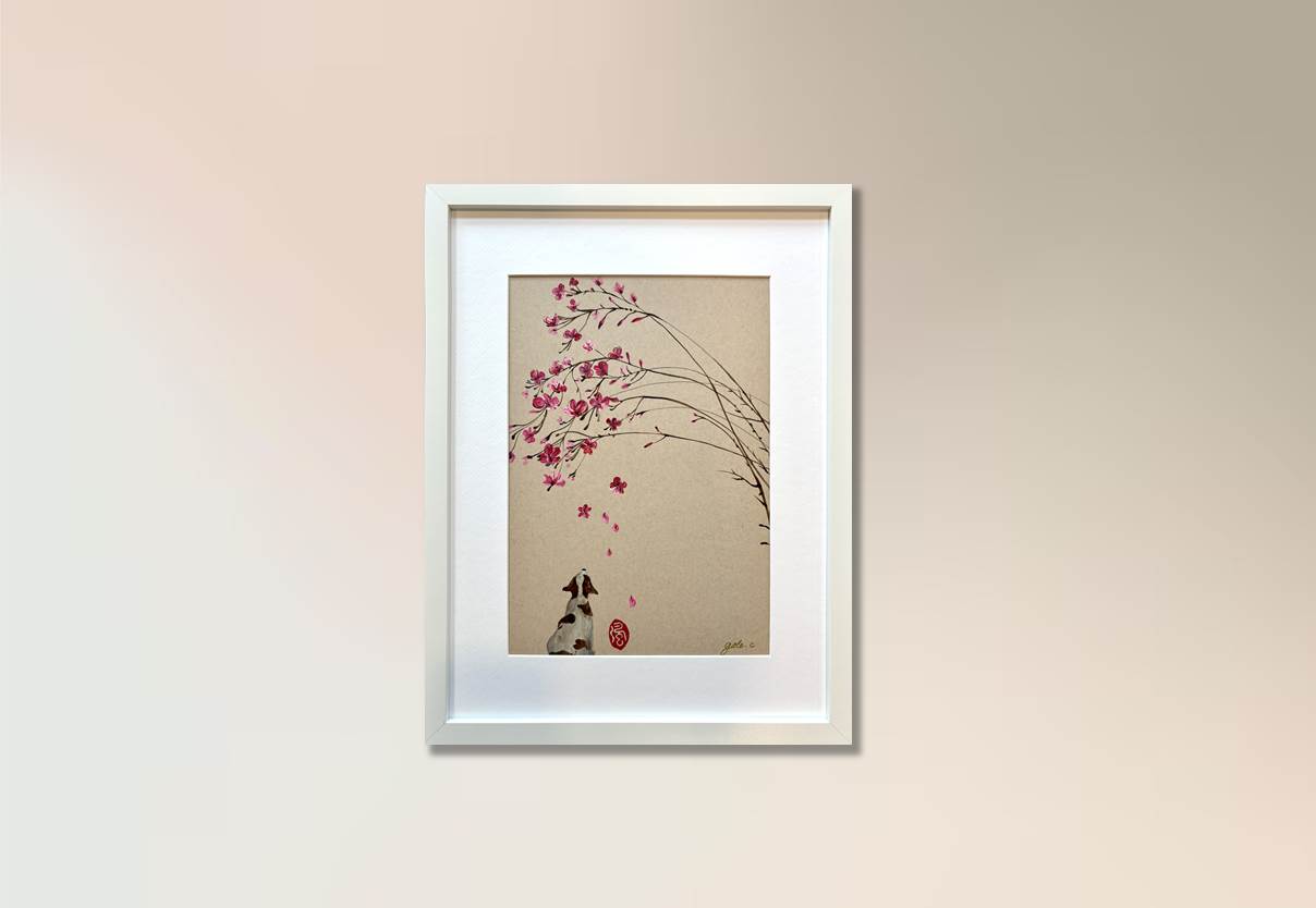 Petals of wonder (framed)