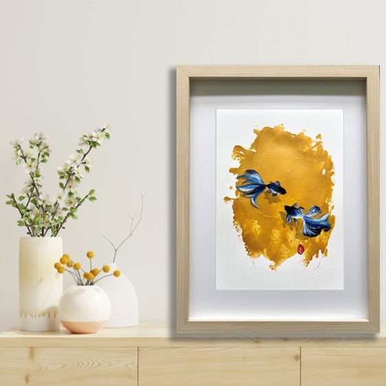 Soul mates I (framed)