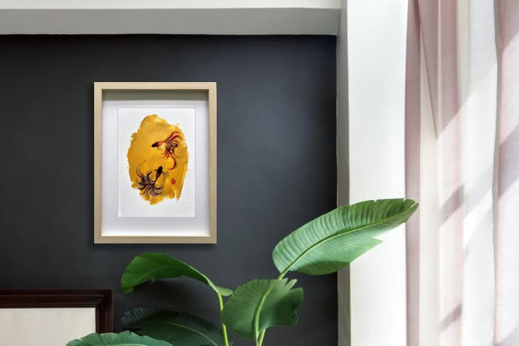 Soul mates II (framed)