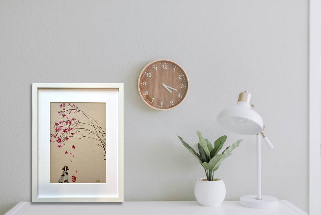 Petals of wonder (framed)