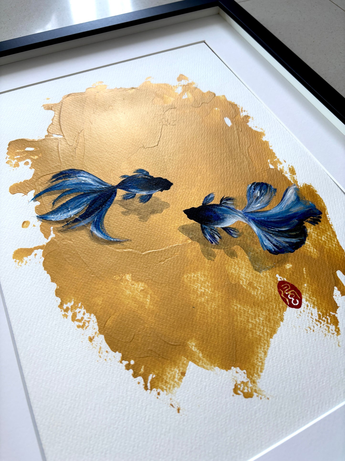 Soul mates I (framed)