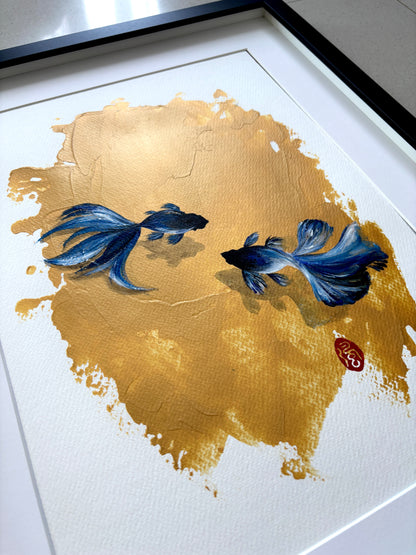 Soul mates I (framed)