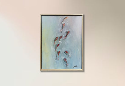 Pastel symphony (framed)