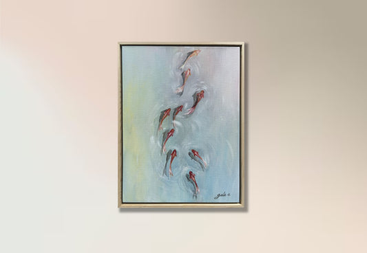 Pastel symphony (framed)